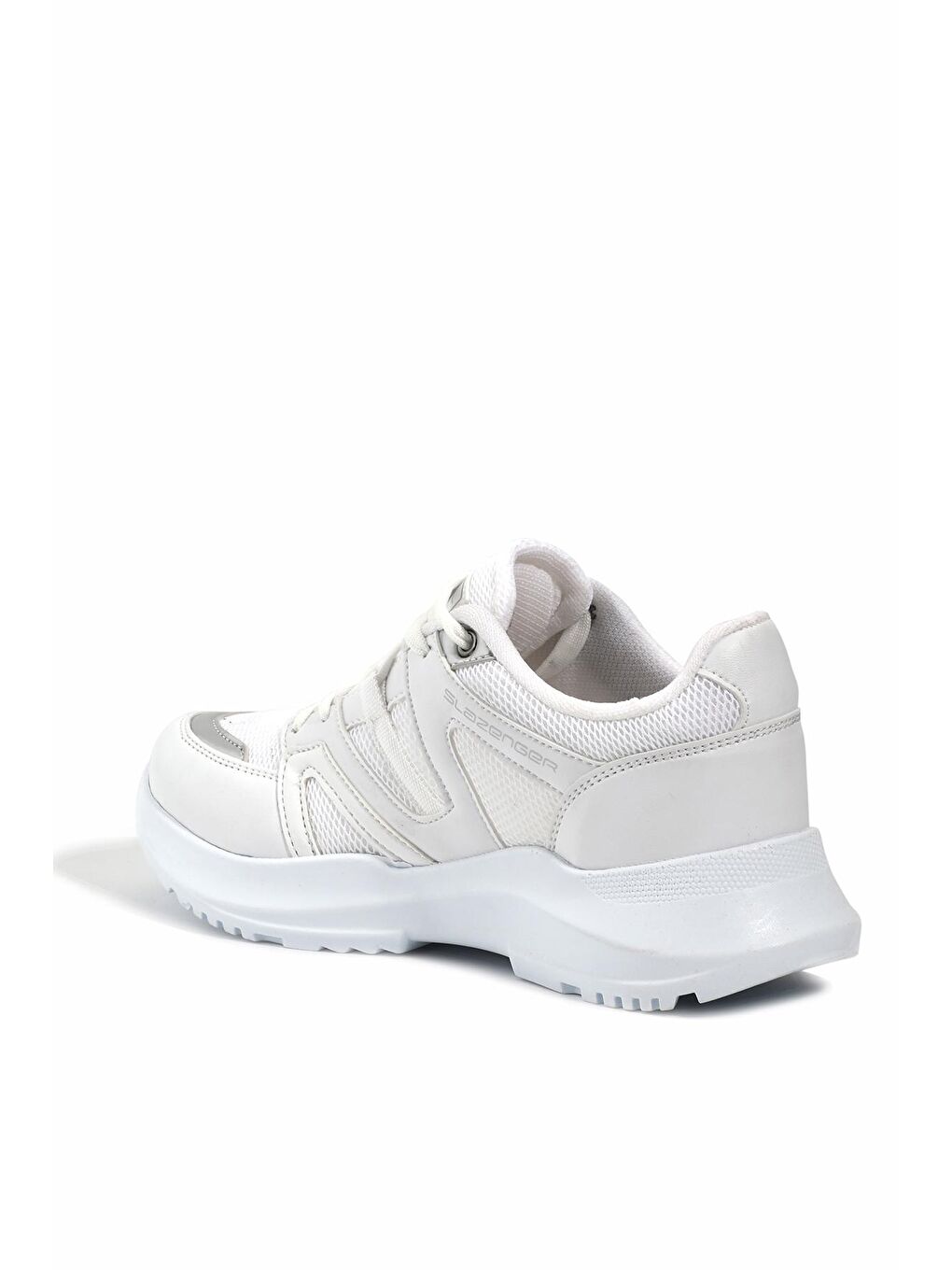 KARLO I Sneaker Kadın Ayakkabı Beyaz / Gümüş-2