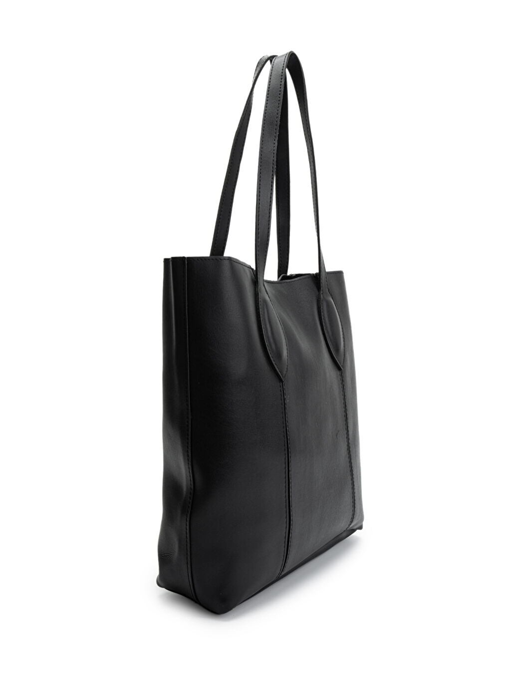 Suni Deri Kadın Kol Çanta Kenyon Siyah-1