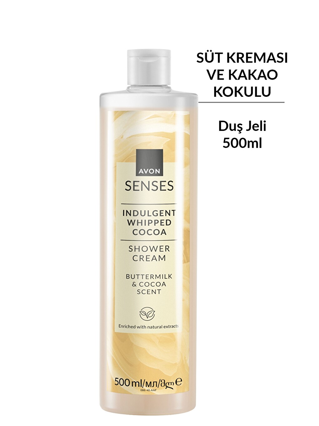 Senses Indulgent Buttermilk Ve Kakao Özü İçeren Duş Kremi 500 Ml.-1