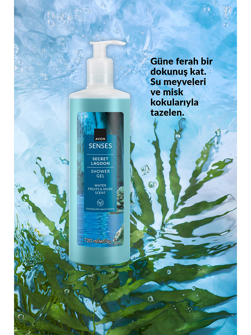 Senses Secret Lagoon Duş Jeli 720 Ml. İkili Set-2