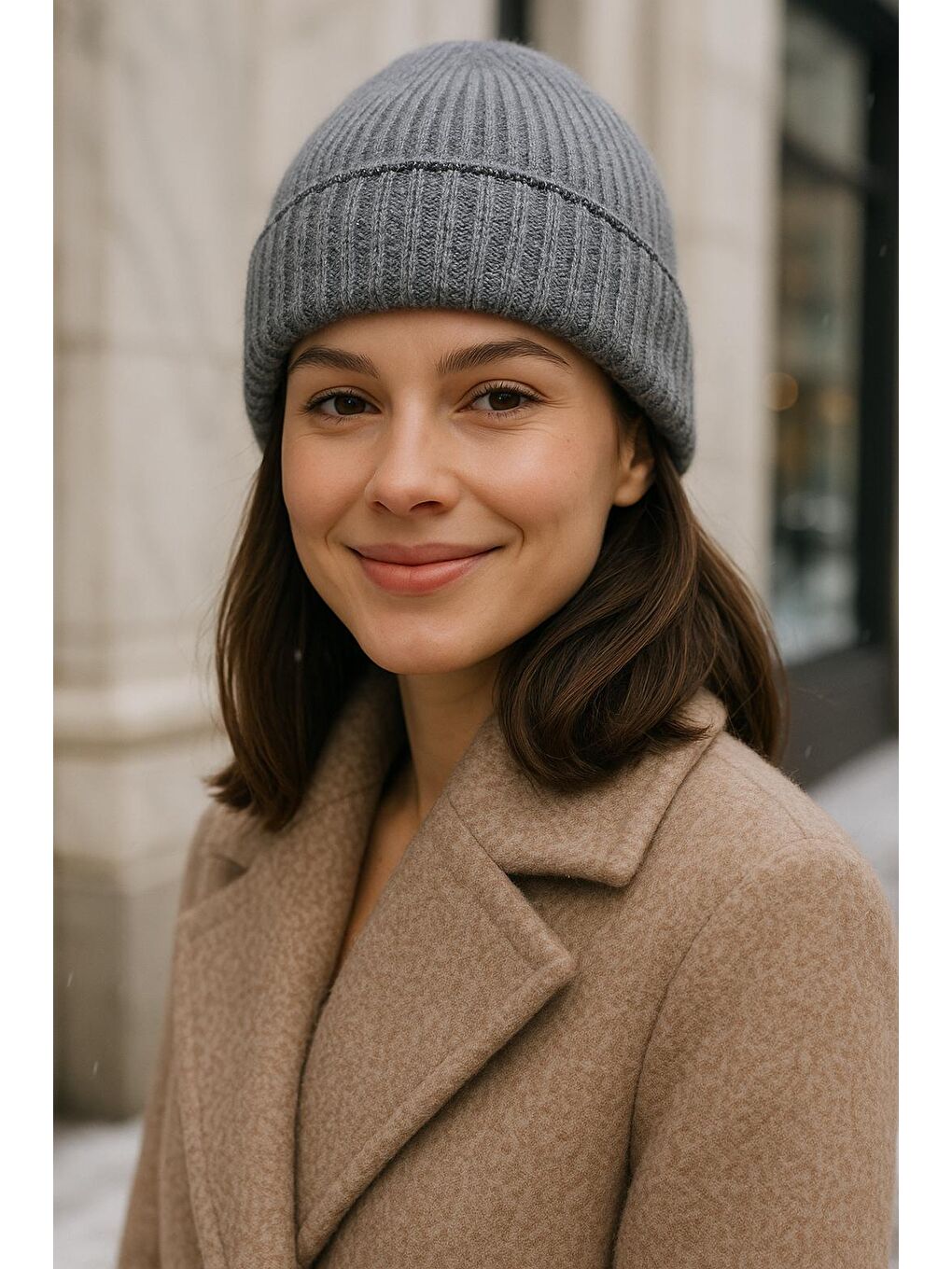 Simli Basic İthal Antrasit Yün Bere BERE1139-1