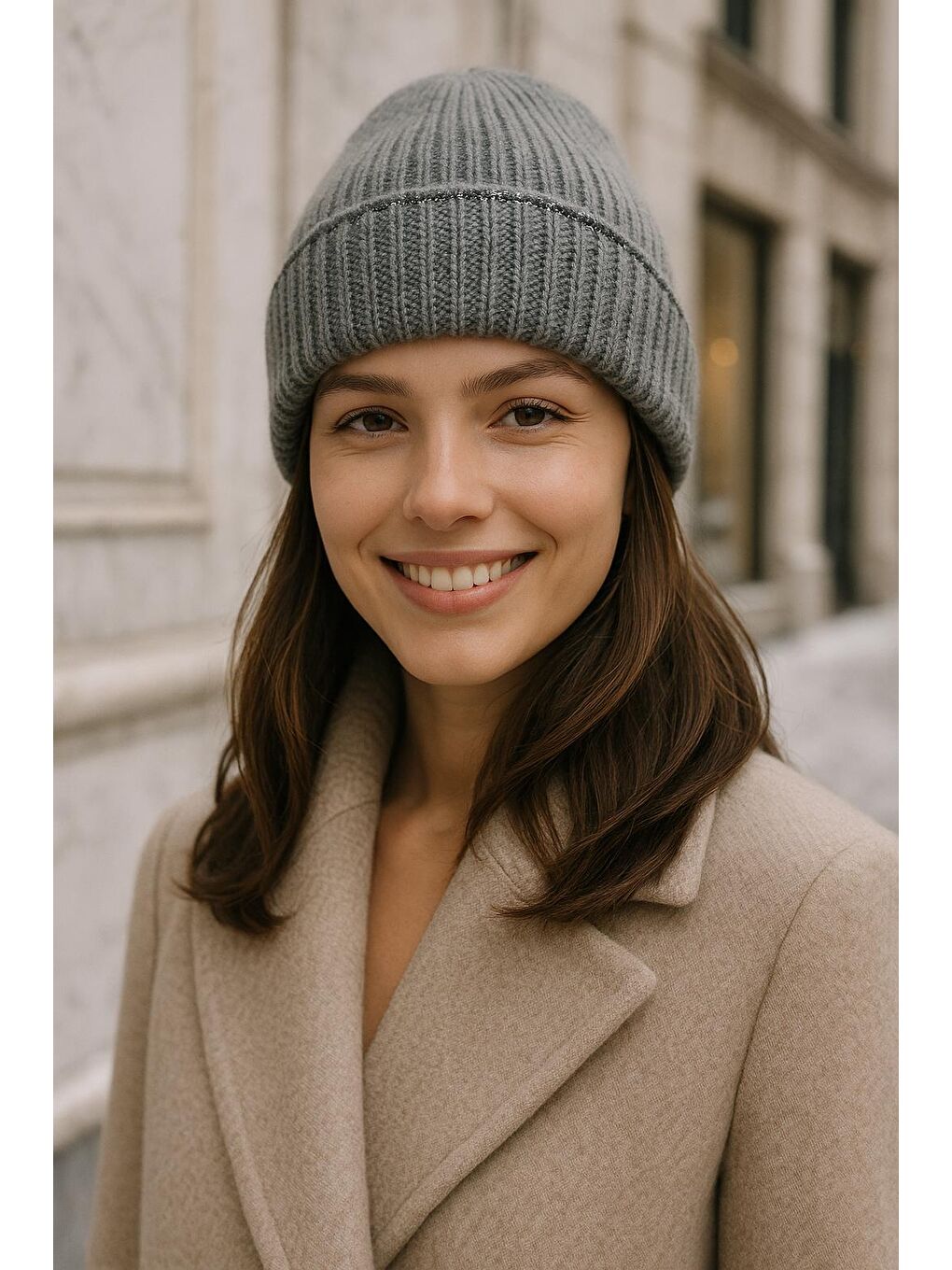 Simli Basic İthal Antrasit Yün Bere BERE1139-2