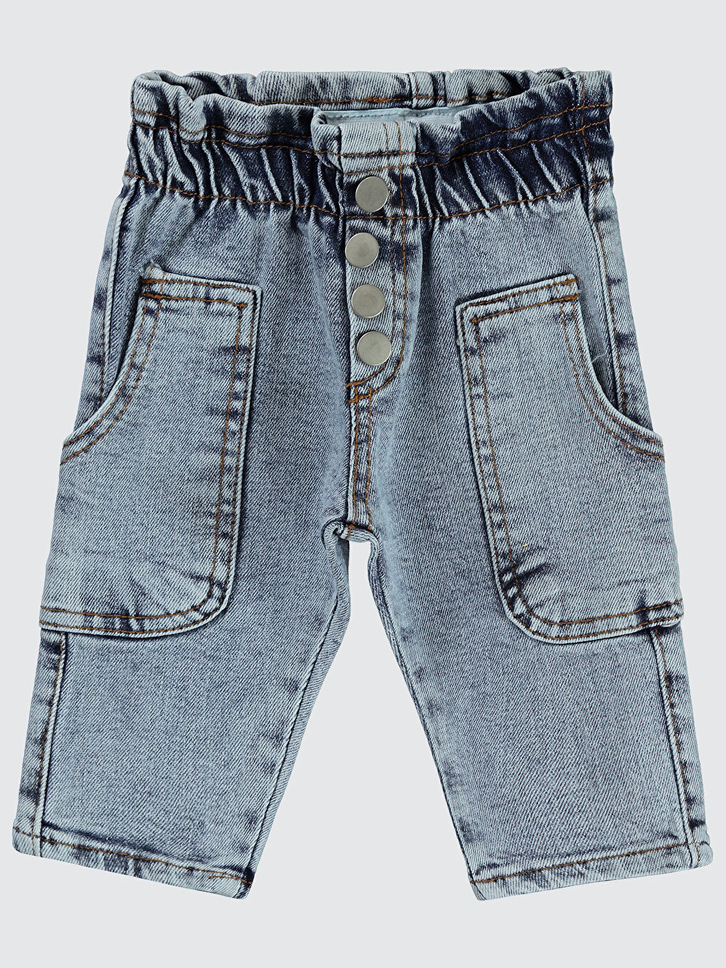 Baby Kız Bebek Jean Pantolon 6 18 Ay Açık Mavi
