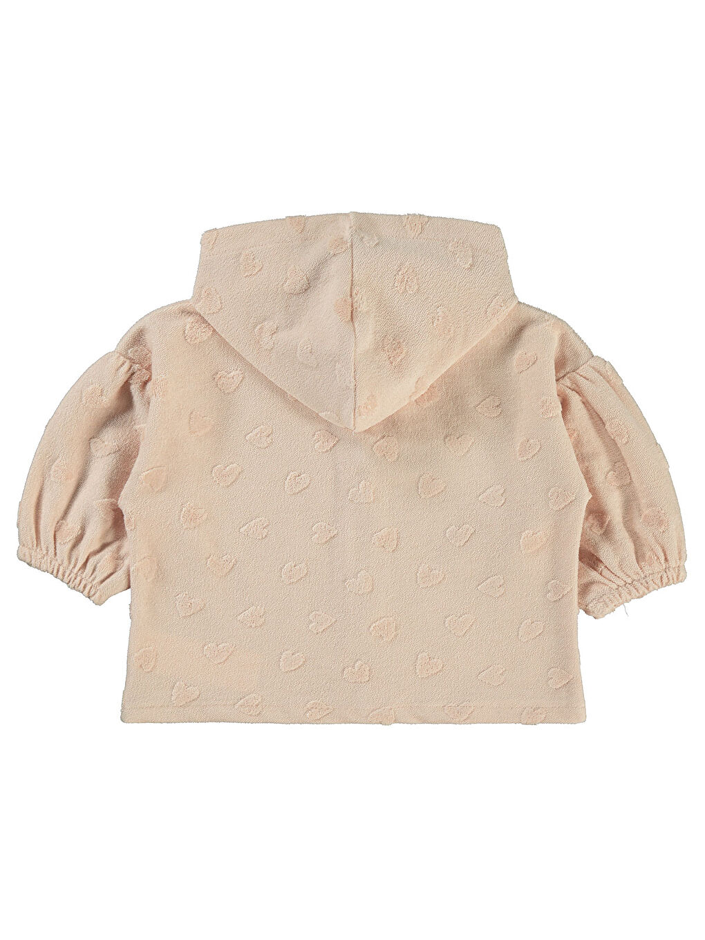 Pembe Baby Kız Bebek Hırka 6-18 Ay Pudra-1