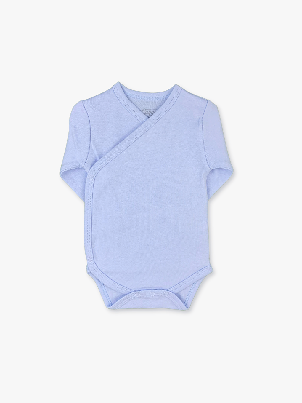 Mavi Zarf Yaka Uzun Kollu Erkek Bebek 2’li Takım-1