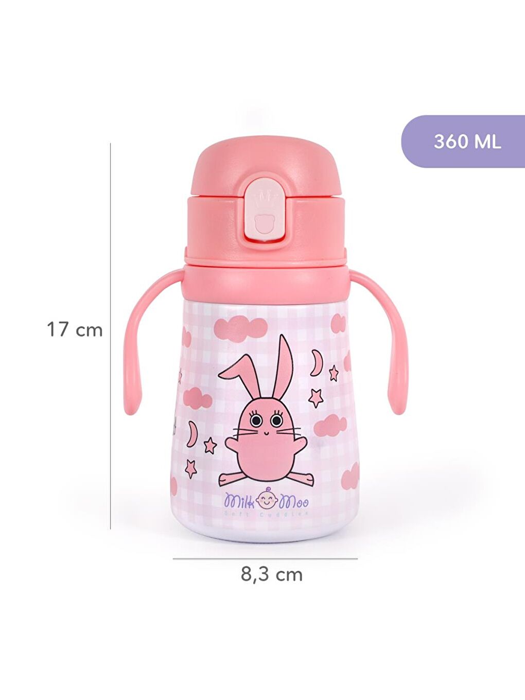 Çelik Küçük Çocuk Matarası Çançin 360 ml-2