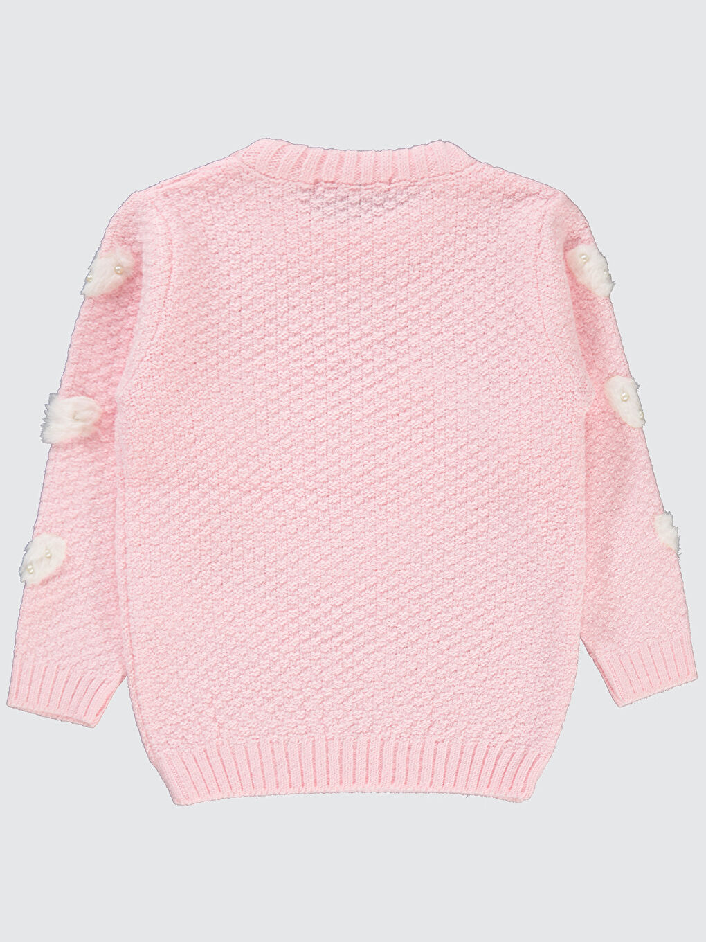 Kız Çocuk Kazak 2-5 Yaş Pembe-1