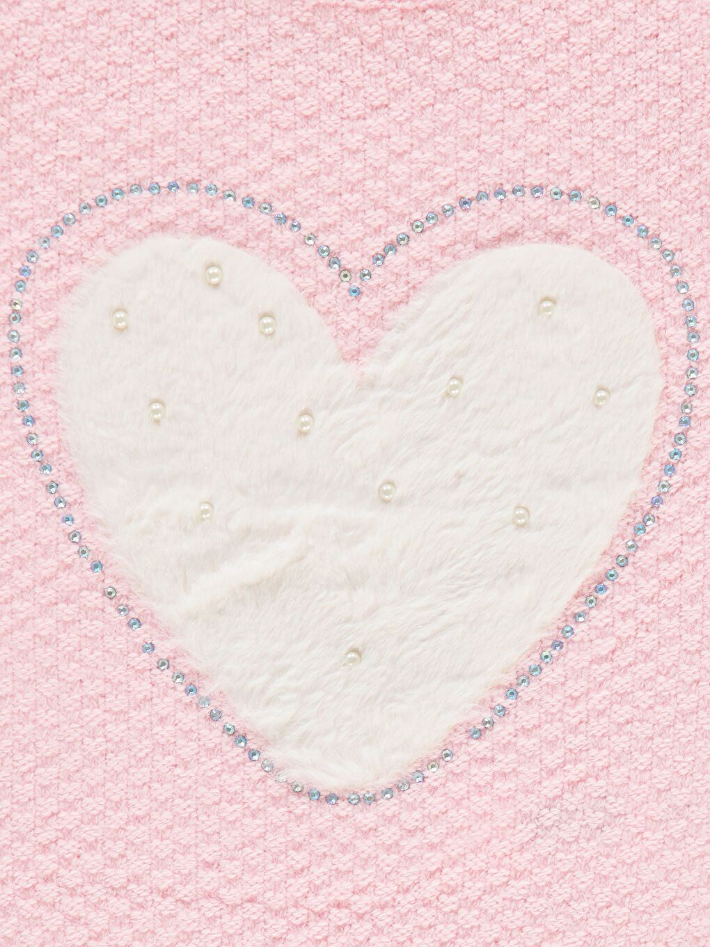 Kız Çocuk Kazak 2-5 Yaş Pembe-2