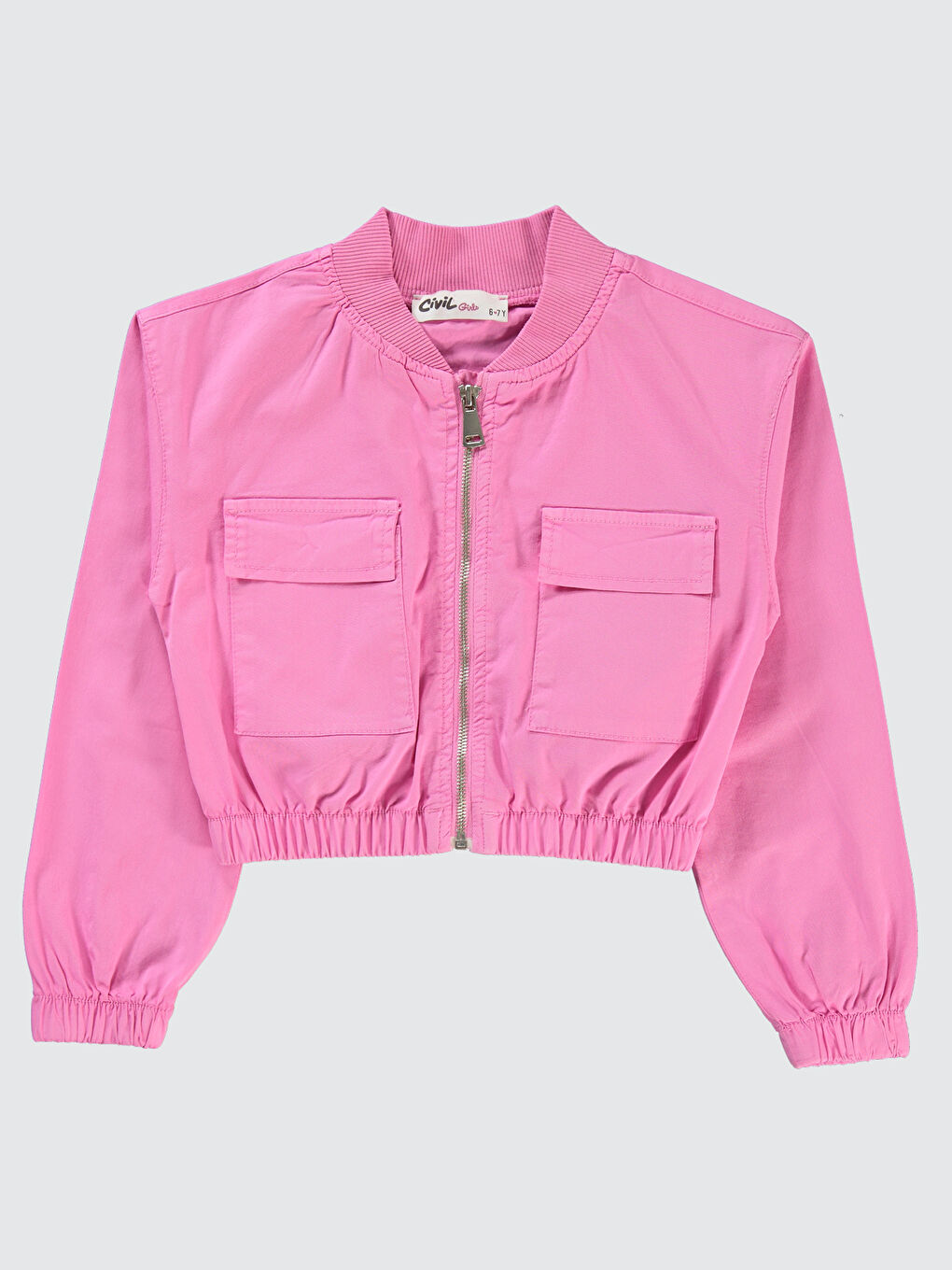 Girls Kız Çocuk Ceket 6-9 Yaş Pembe