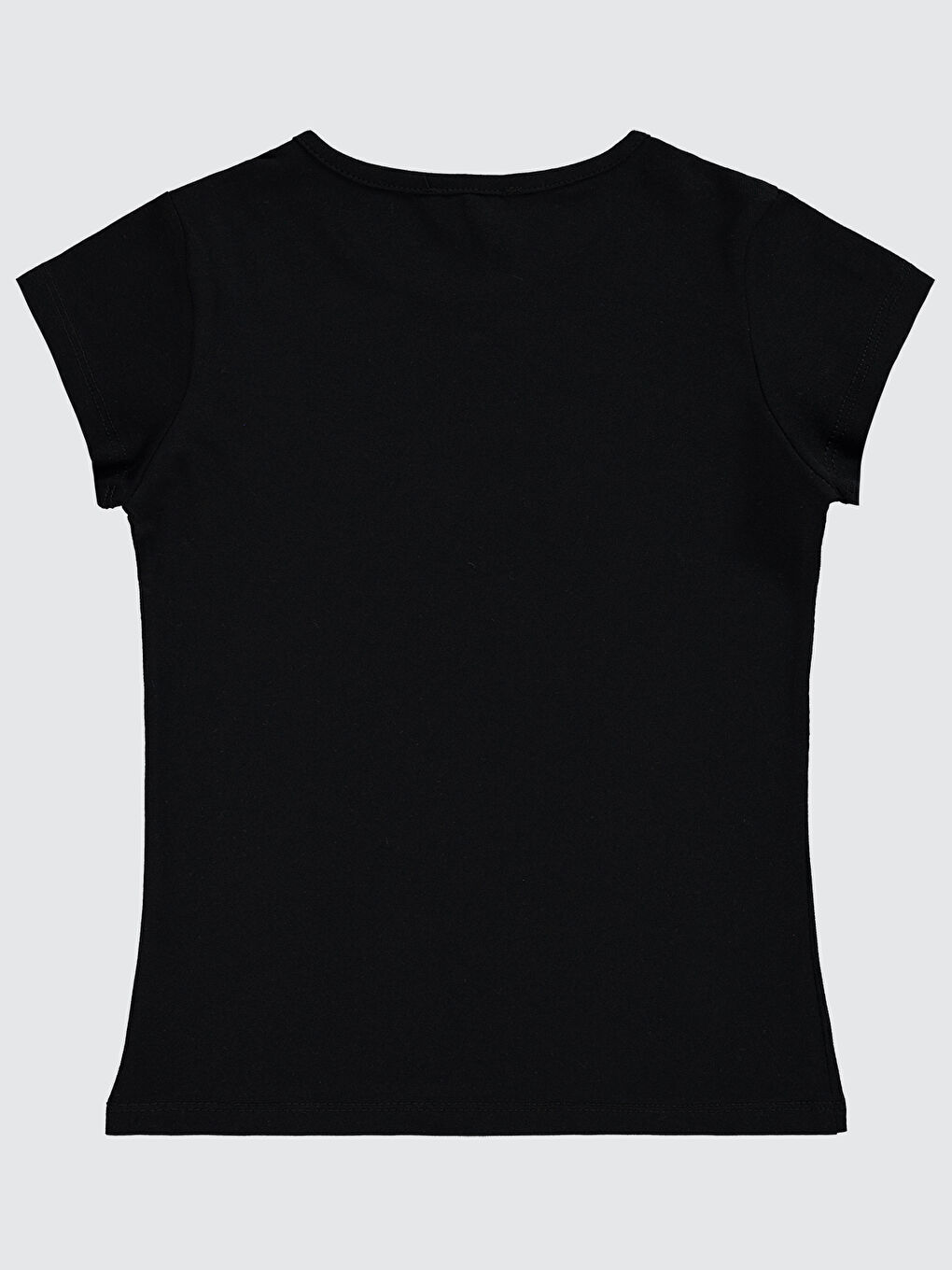 Girls Kız Çocuk Tişört 6-9 Yaş Siyah-1