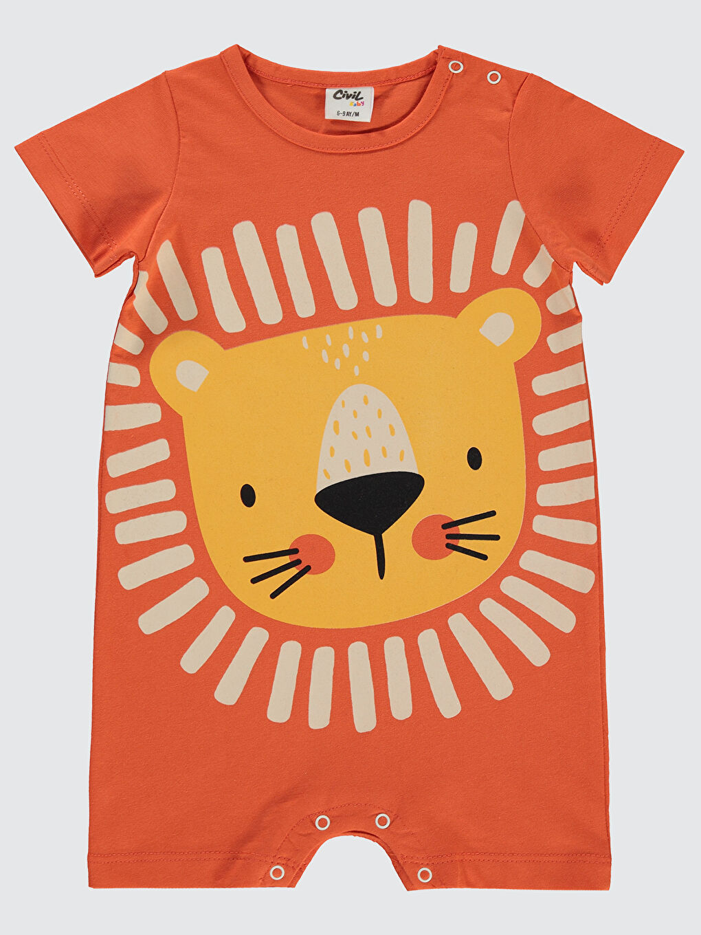 Kırmızı Baby Bebek Tulum 6-18 Ay Nar