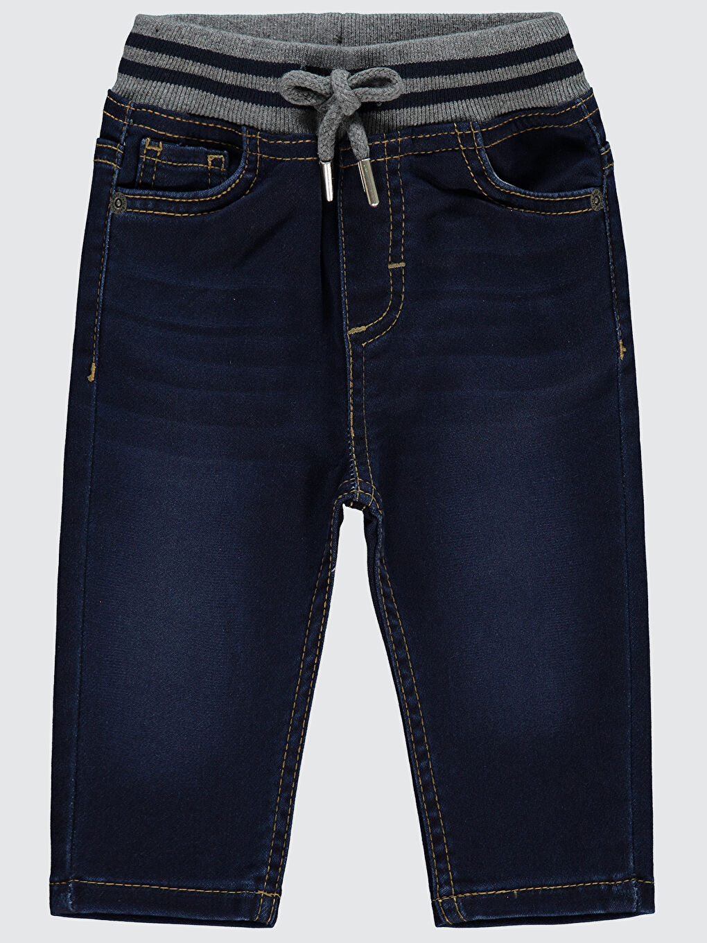 Baby Erkek Bebek Pantolon 6-18 Ay Koyu Mavi