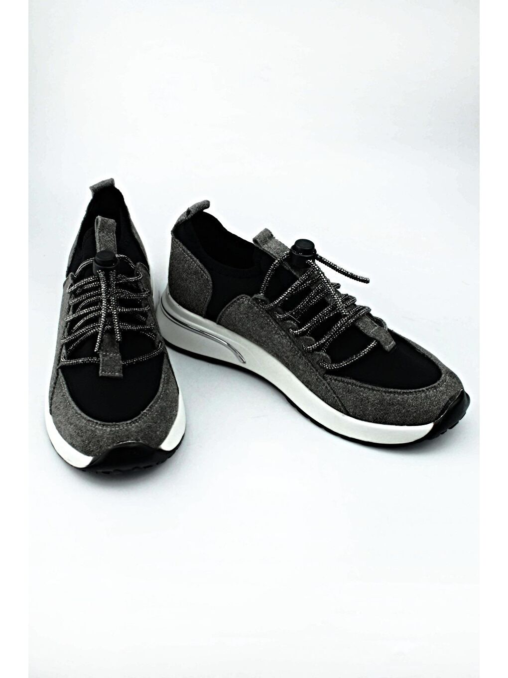 Gri 181.P44 Sneaker Kadın-2