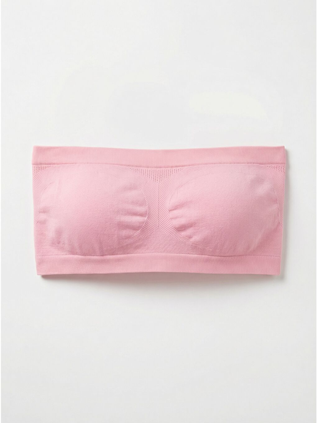 C14002 Dikişsiz Straplez Büstiyer Pembe Neon