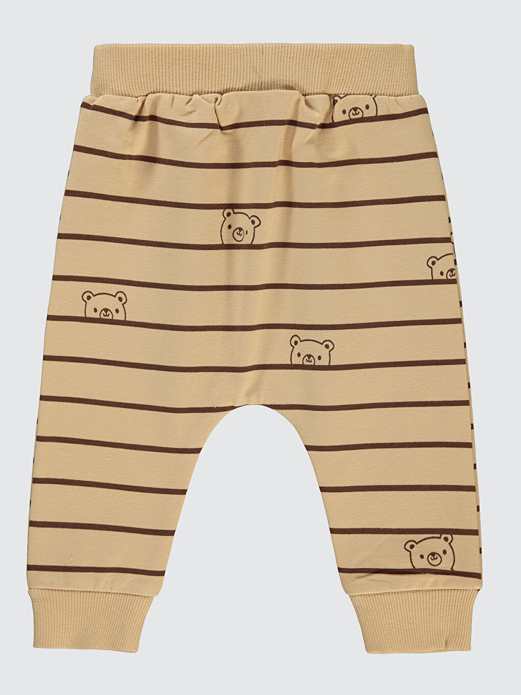 Kahverengi Baby Kız Bebek Patiksiz Tek Alt 6-18 Ay Sütlü Kahve-1