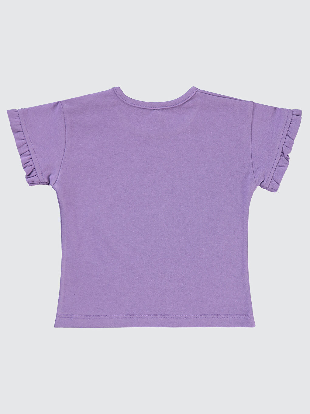Baby Kız Bebek Tişört 6-18 Ay Lila-1
