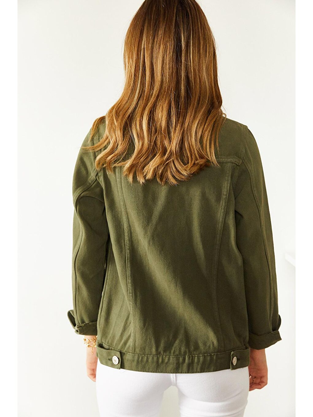 Haki Jean Ceket 8YXK4-30628-09-2