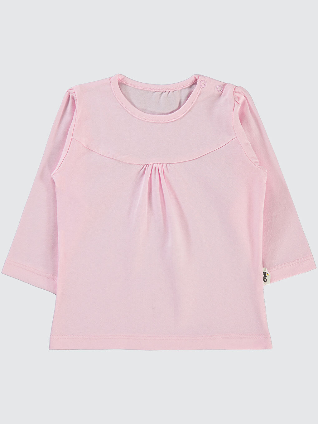 Baby Kız Bebek Penye Sweatshirt 6-18 Ay Pembe