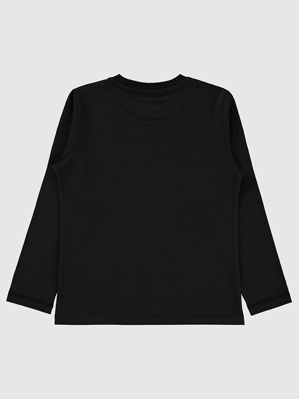 Erkek Çocuk Sweatshirt 6-9 Yaş Siyah-1