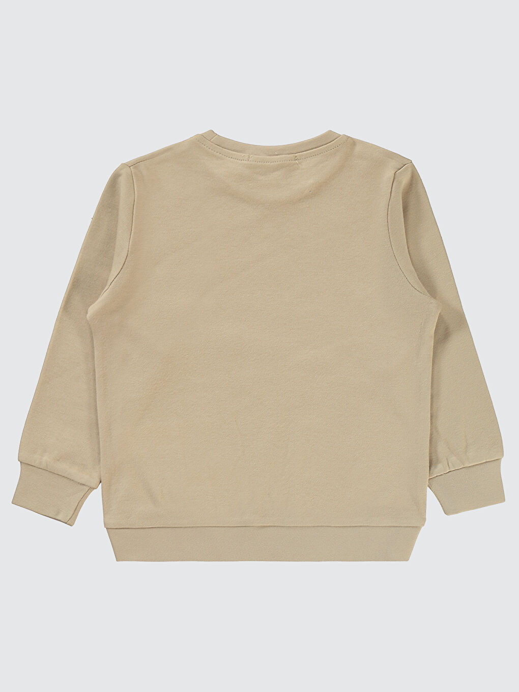 Ekru Erkek Çocuk Sweatshirt 2-5 Yaş Yulaf Sütü-1