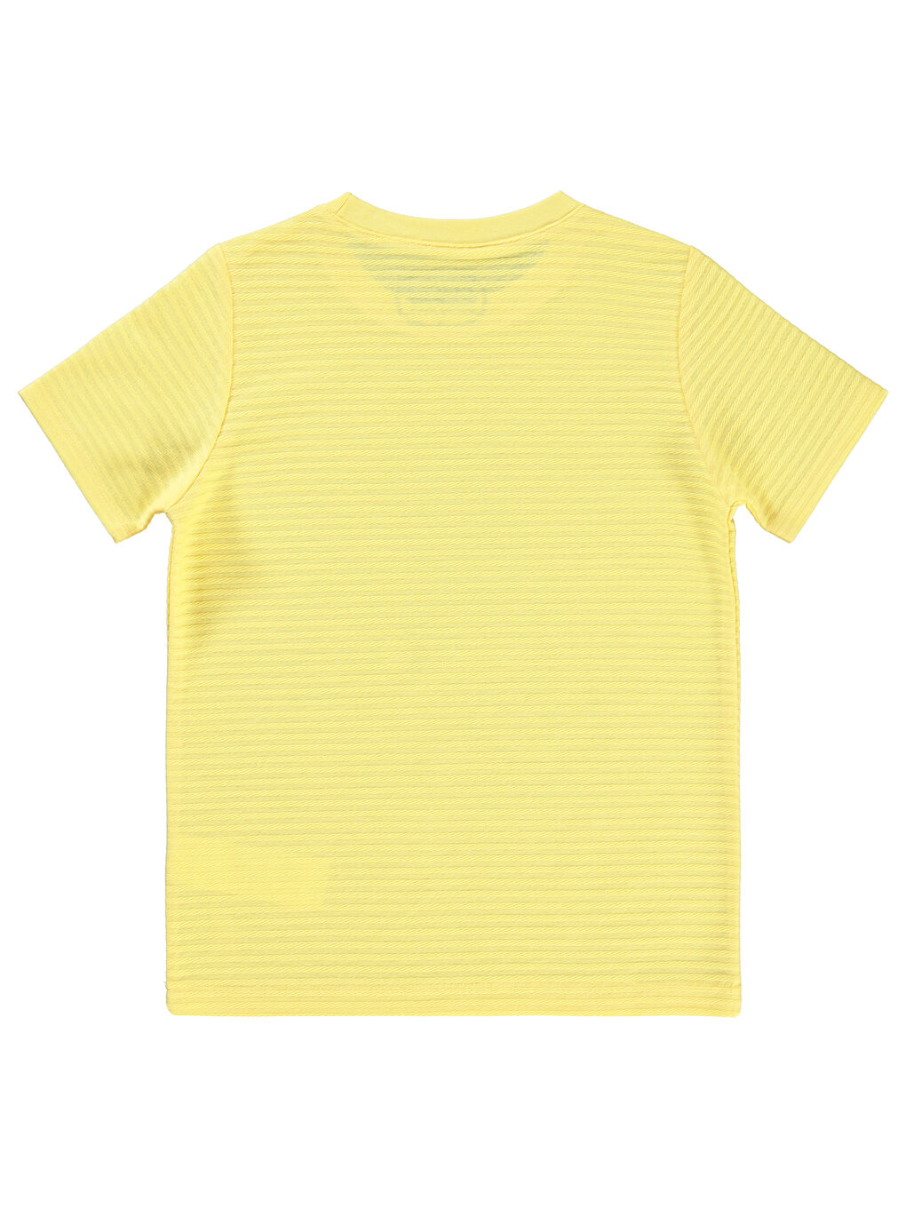 Boys Erkek Çocuk Tişört 6-9 Yaş Açık Sarı-1