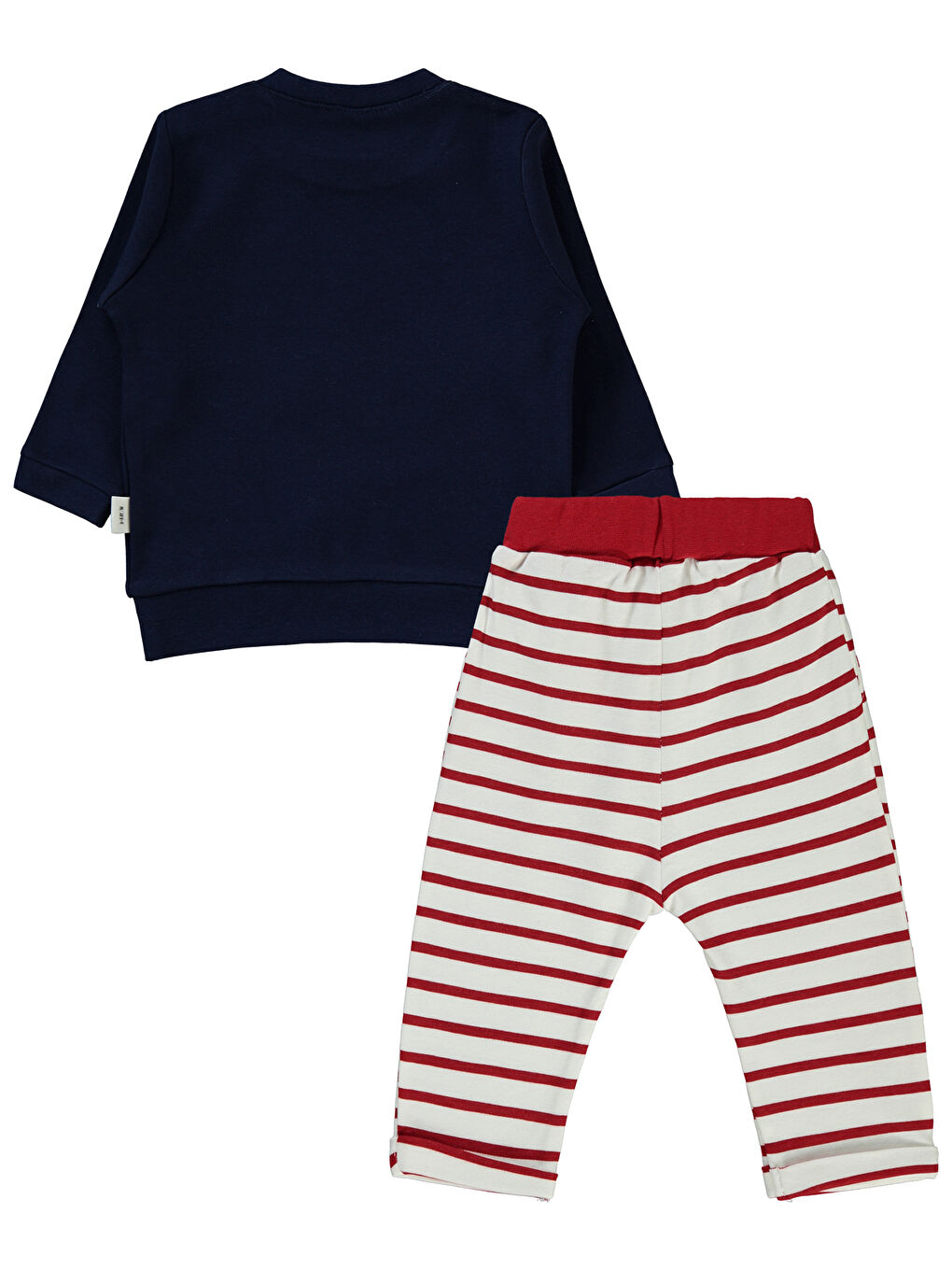 Tom ve Jerry Erkek Bebek Takım 6-18 Ay Kırmızı-1