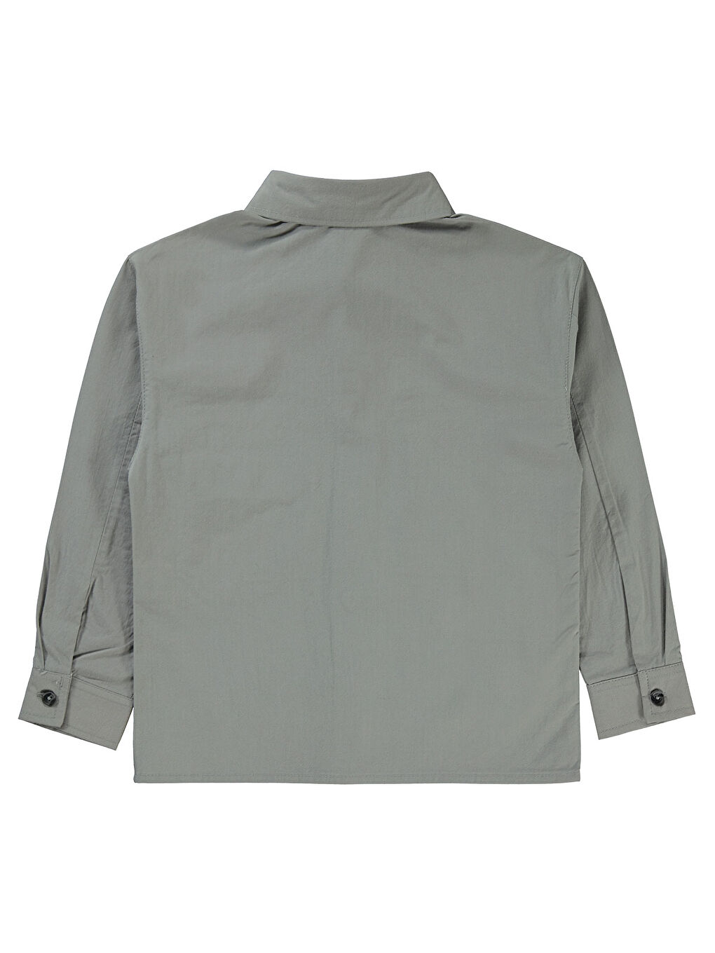 Boys Erkek Çocuk Gömlek 6-9 Yaş Gri-1