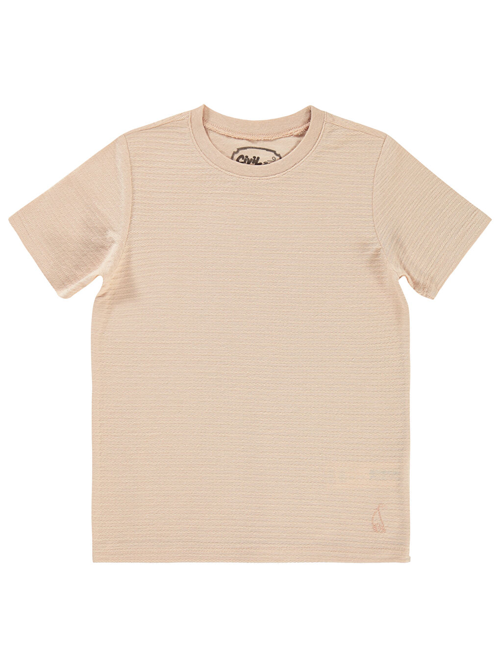 Pembe Boys Erkek Çocuk Tişört 6-9 Yaş Somon