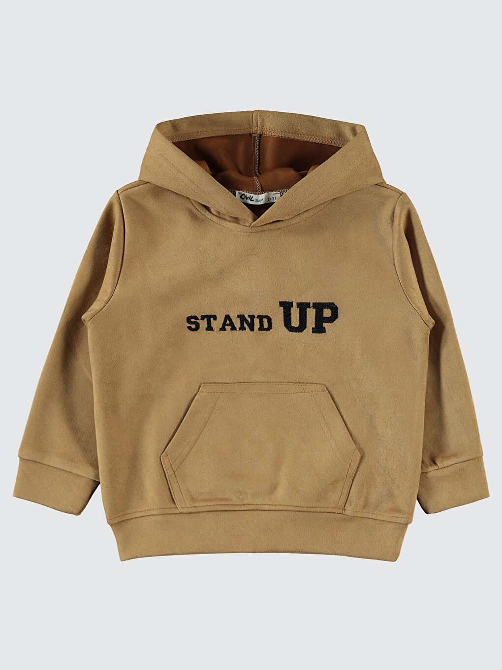 Erkek Çocuk Sweatshirt 2-5 Yaş Bej