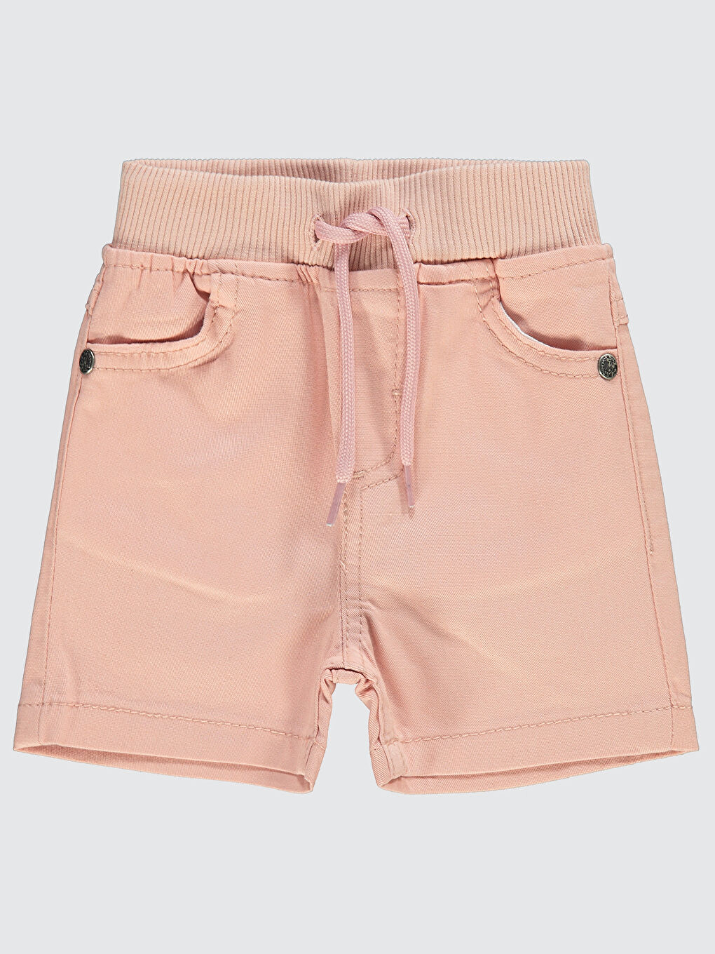 Pembe Baby Kız Bebek Şort 6-18 Ay Pudra