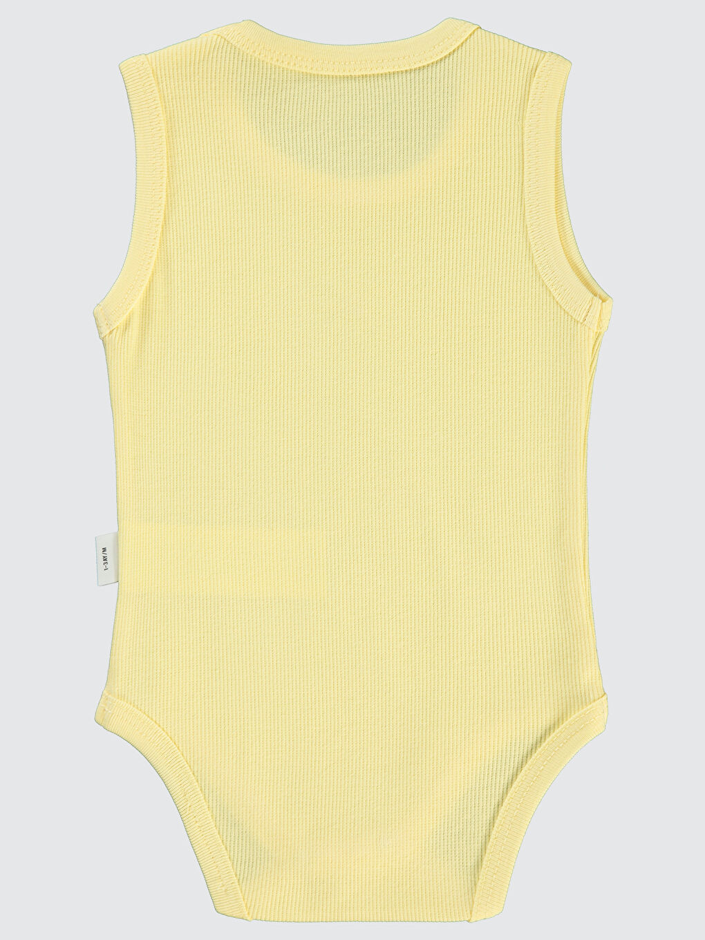 Baby Kız Bebek Çıtçıtlı Badi 1-18 Ay Sarı-1