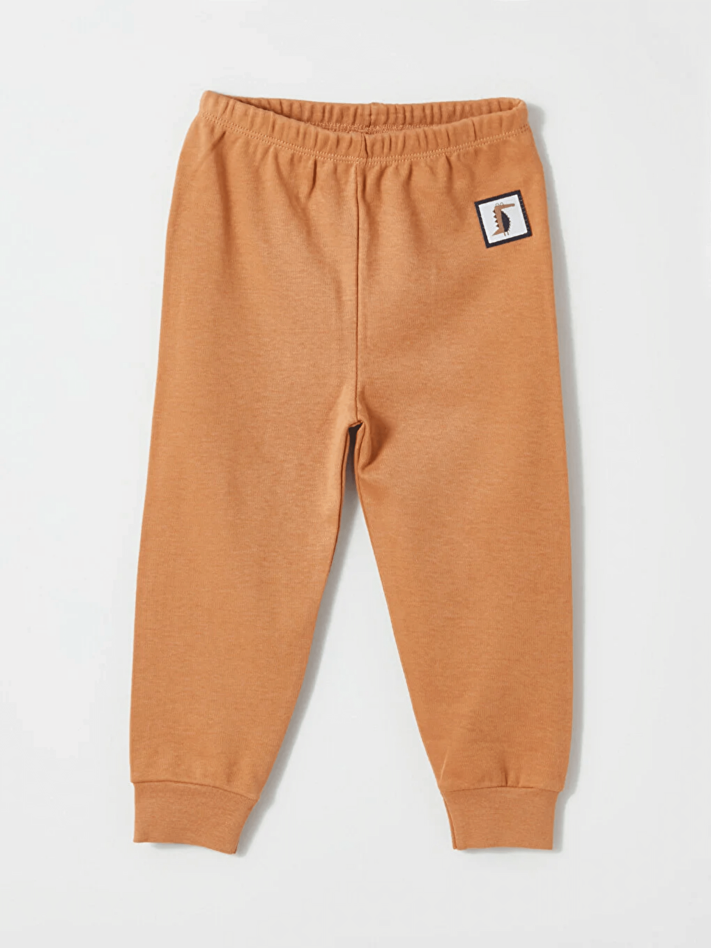 Kahverengi Bisiklet Yaka Baskılı Erkek Bebek 2'li Takım-3