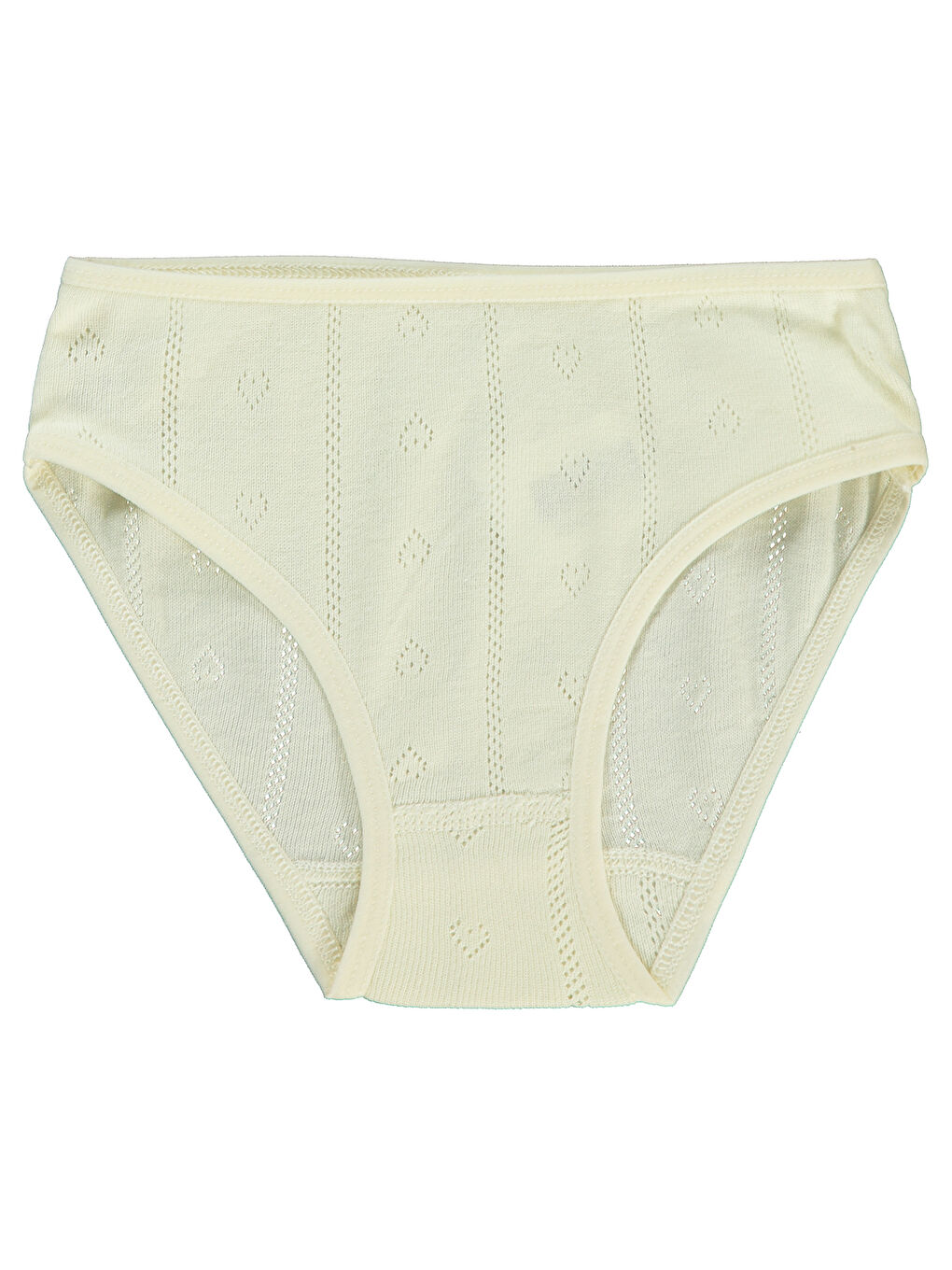 Pembe Girls Kız Çocuk 2'li Külot Set 2-10 Yaş Ekru-Somon-2