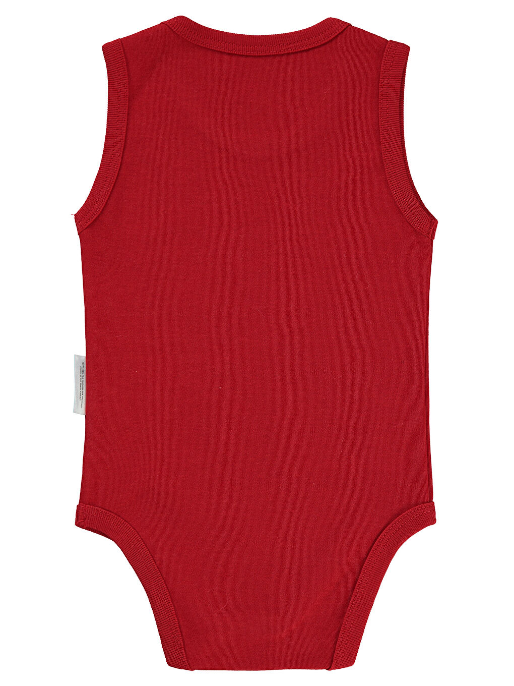 BUGS BUNNY Erkek Bebek Çıtçıtlı Badi 1-18 Ay Kırmızı-1