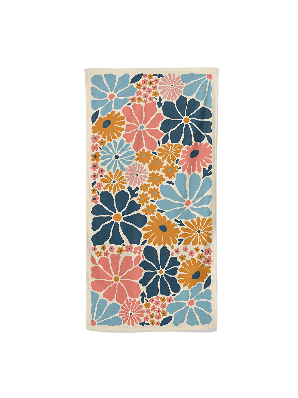 Karışık Baskılı Plaj/Havuz/Banyo Havlusu 75x150 cm-2