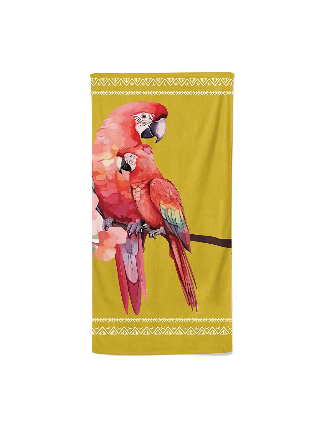 Karışık Baskılı Plaj Havlusu 75x150 cm-2