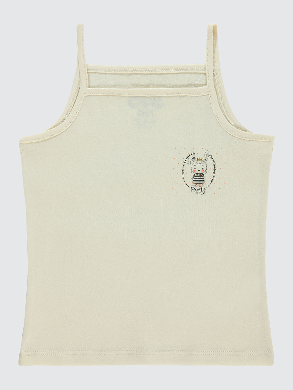 Civil Ekru Baby Kız Bebek Atlet 9-18 Ay Krem