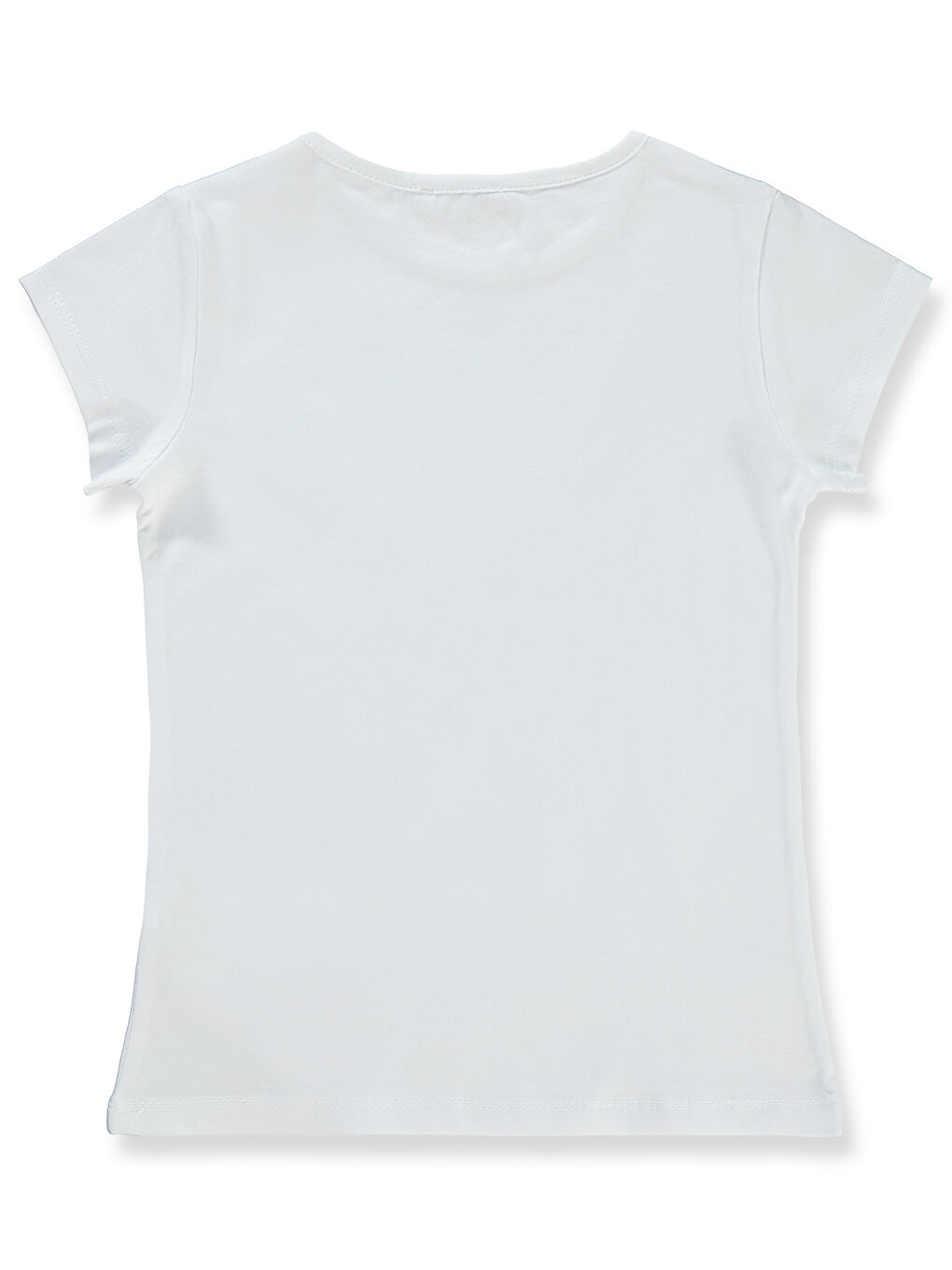 Girls Kız Çocuk Tişört 10-13 Yaş Beyaz-1