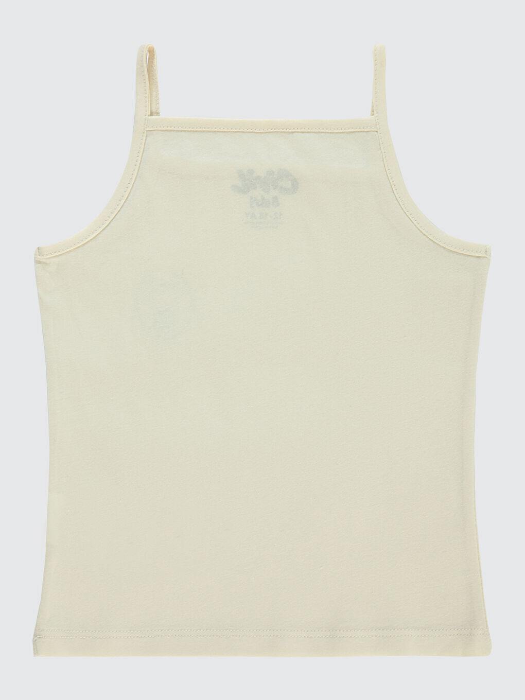 Civil Ekru Baby Kız Bebek Atlet 9-18 Ay Krem - 1
