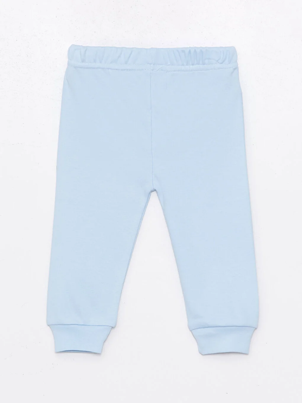Luggi Baby Mavi Beli Lastikli Erkek Bebek Pijama Alt 2'li - 5