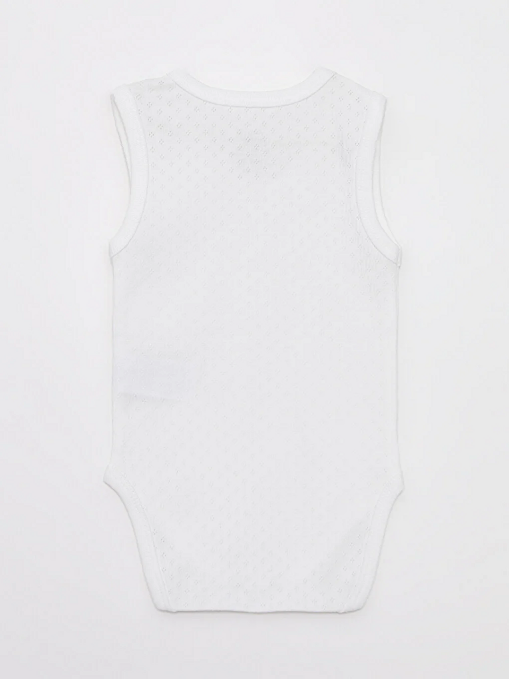 Ekru Bisiklet Yaka Pamuklu Erkek Bebek Jakarlı Çıtçıtlı Body 6'lı-2