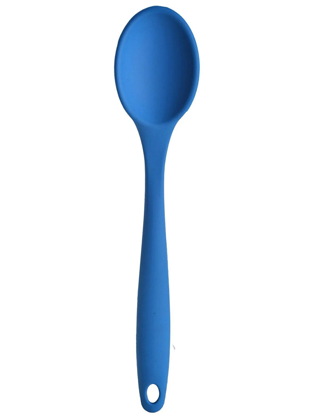 Büyük Boy Yanmaz Silikon Kaşık Seti 3 ParçaKaşık 3'lü Set Silikon Mavi Sarı Yeşil-3