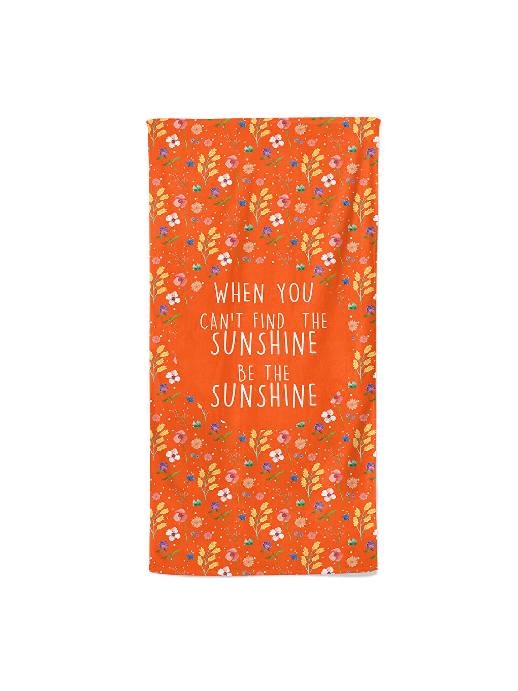 Karışık Baskılı Plaj Havlusu 75x150 cm