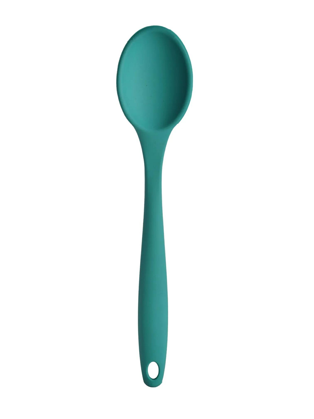 Büyük Boy Yanmaz Silikon 4 Renkte Silikon Kaşık – Silikon Kırmızı Mor Mavi Yeşil Kaşık-1