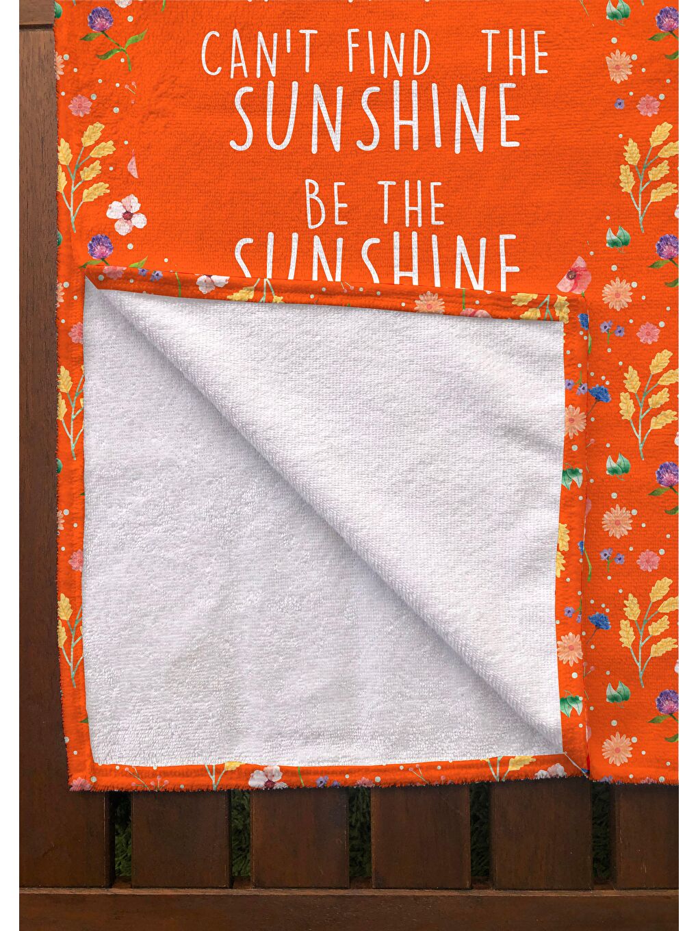 Karışık Baskılı Plaj Havlusu 75x150 cm-4