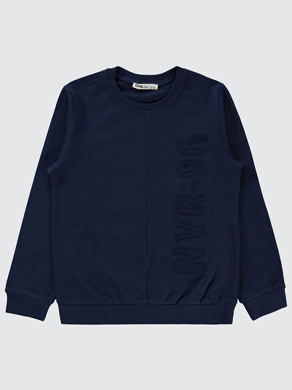 Erkek Çocuk Sweatshirt 6-9 Yaş Lacivert