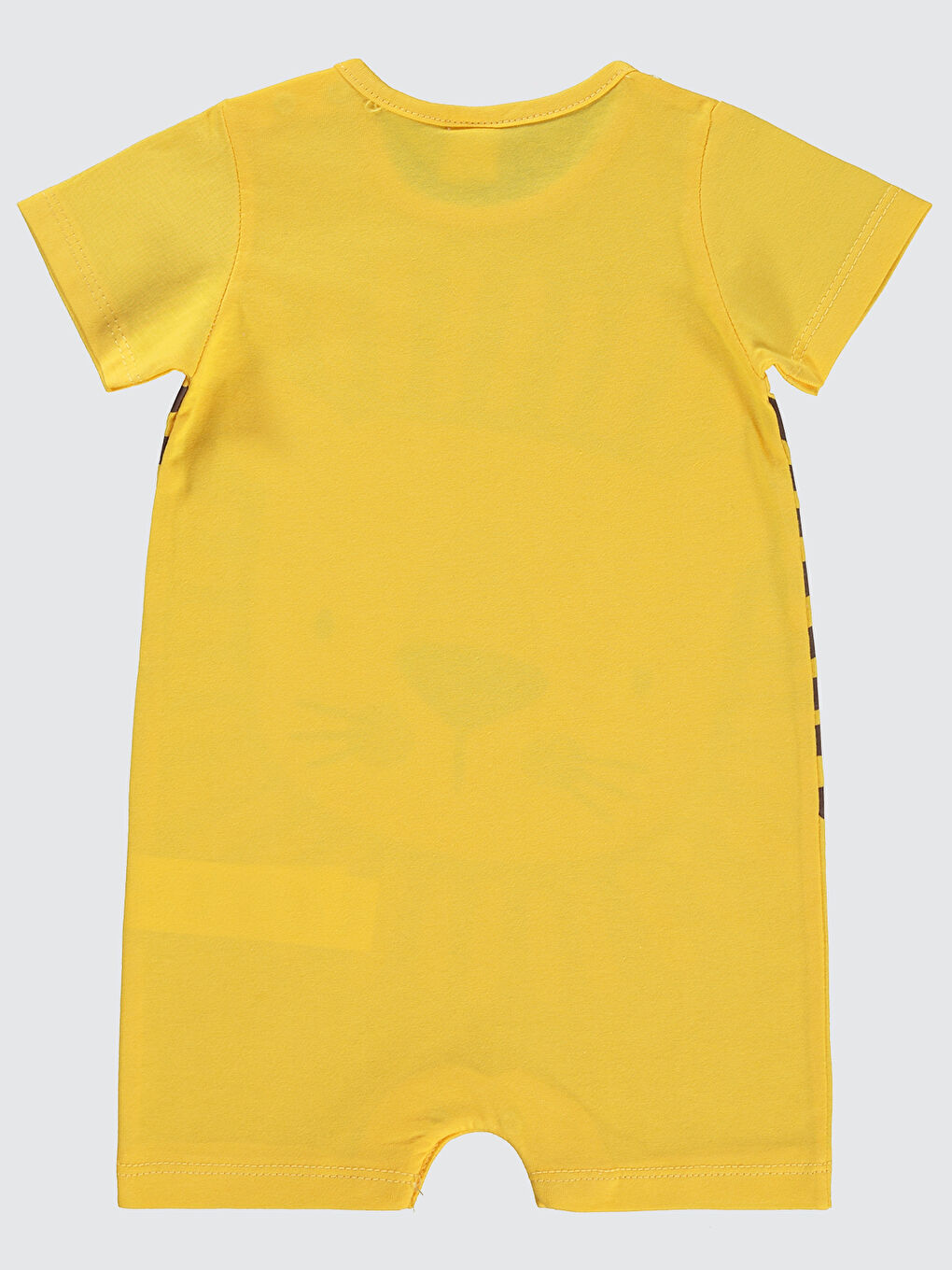 Kız  Bebek Tulum 6-18 Ay Koyu Sarı-1