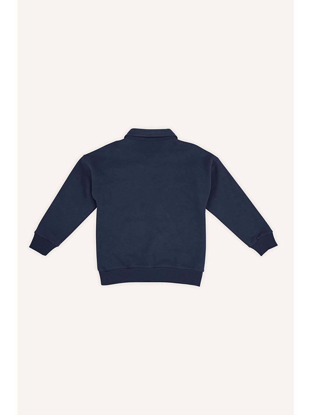 Erkek Çocuk Yakalı Lacivert Sweatshirt-2