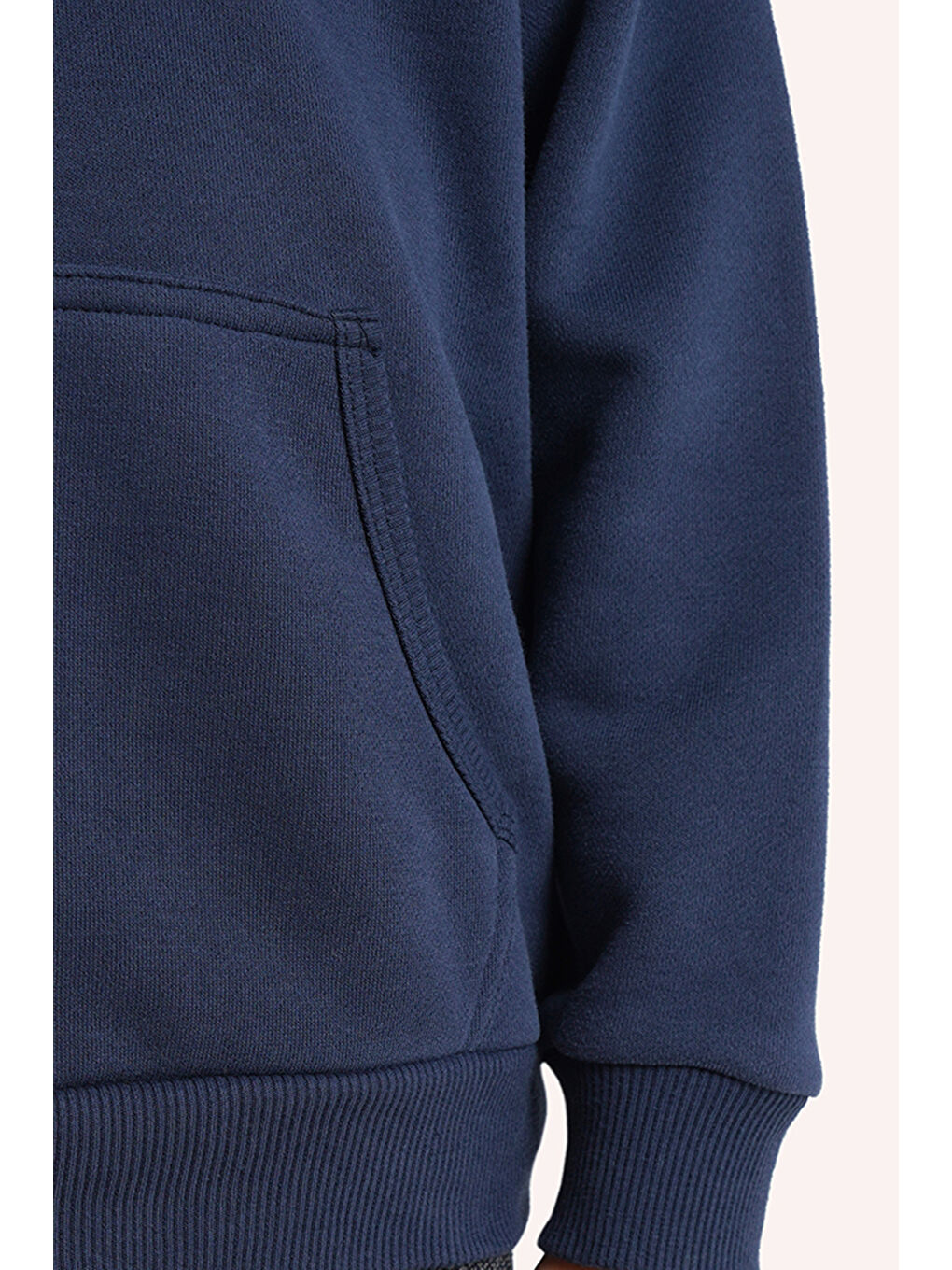 Erkek Çocuk Yakalı Lacivert Sweatshirt-3