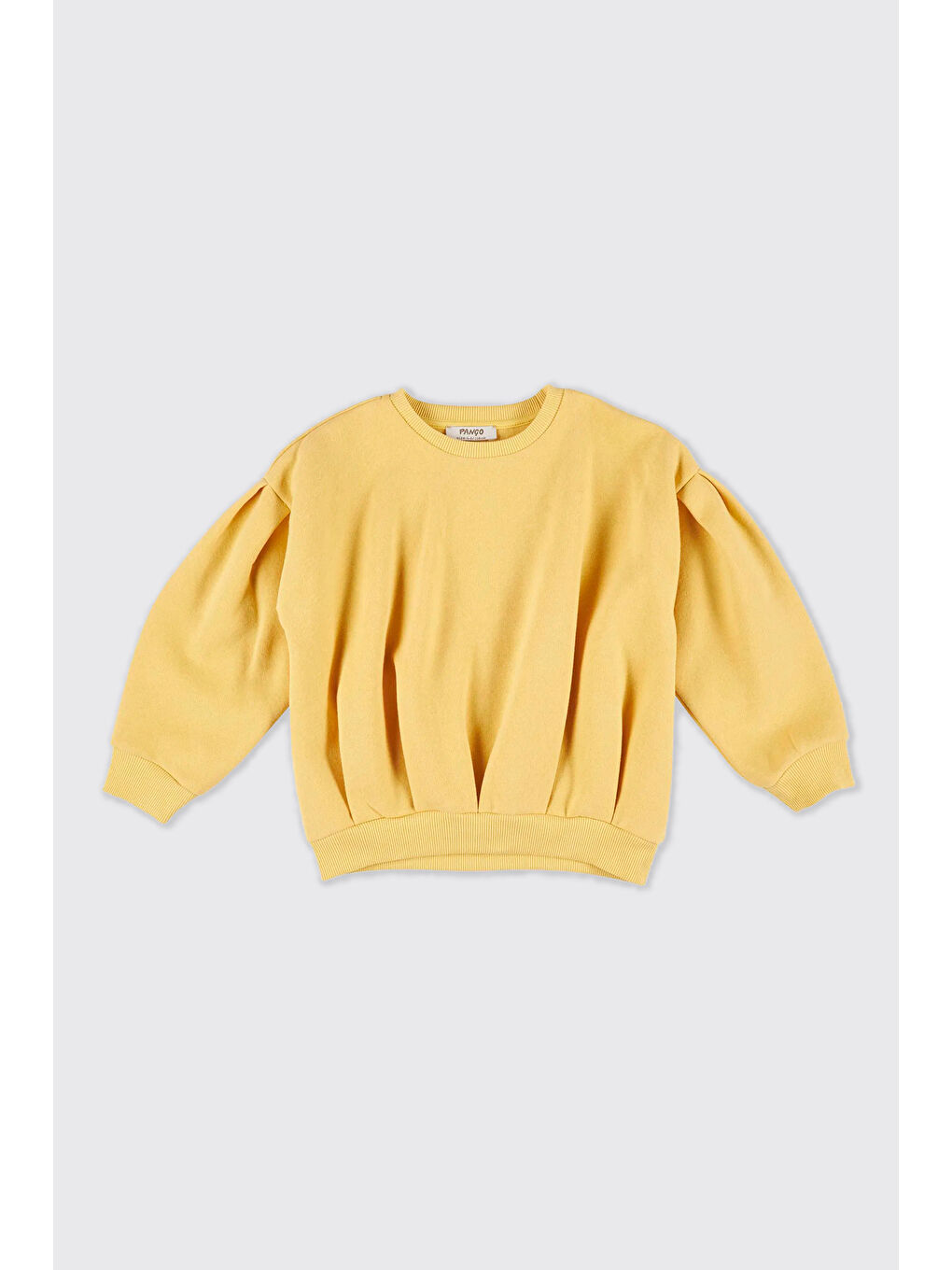 Kız Çocuk Sarı Sweatshirt-4